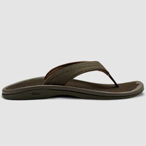 OluKai 'Ohana Women's Dark Java Beach Sandals Sizes 5-12